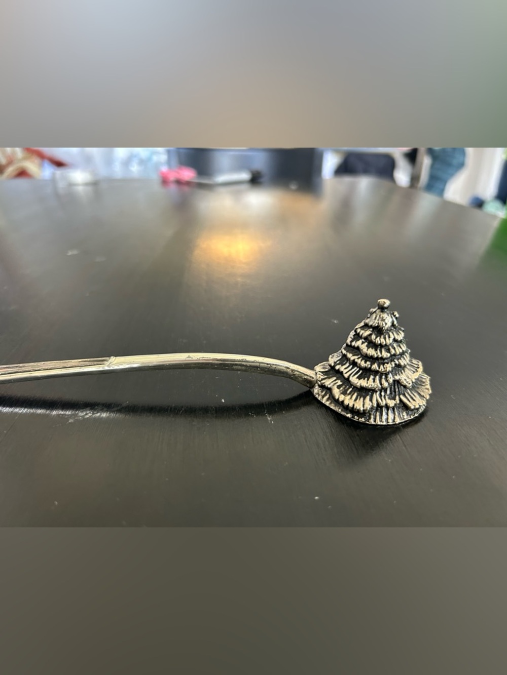 Vintage Godinger silver tree candle snuffer